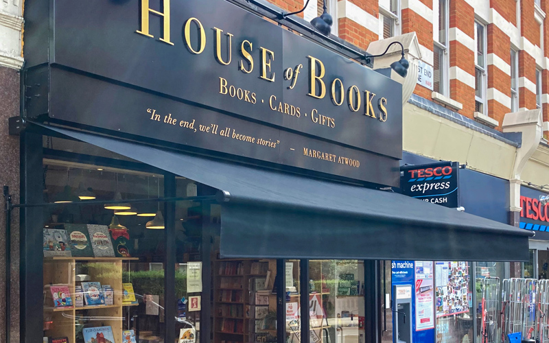 Greenwich Awning for House of Books