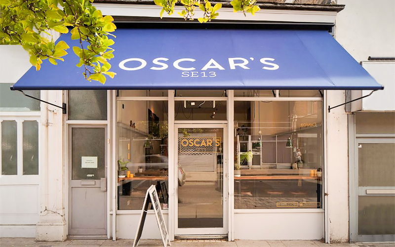 Greenwich Awning for Oscar Cafe