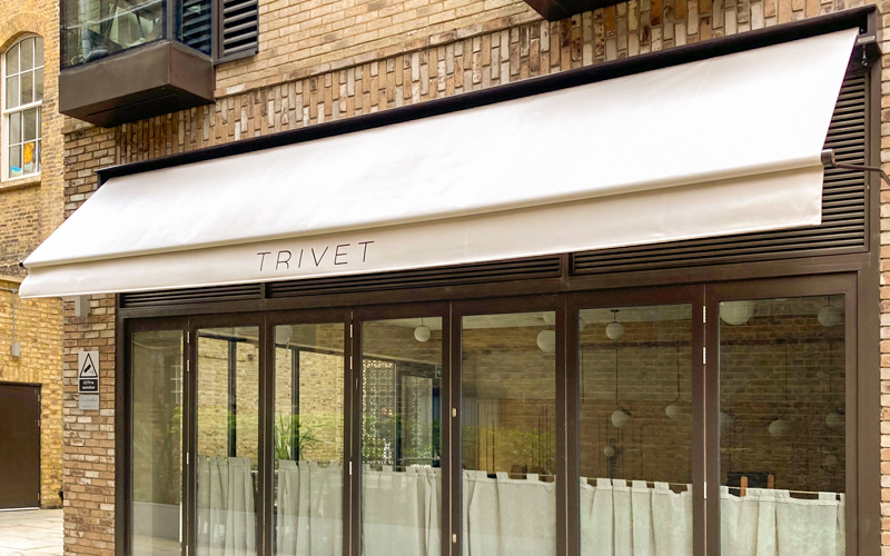Greenwich Awning for Trivet Restaurant