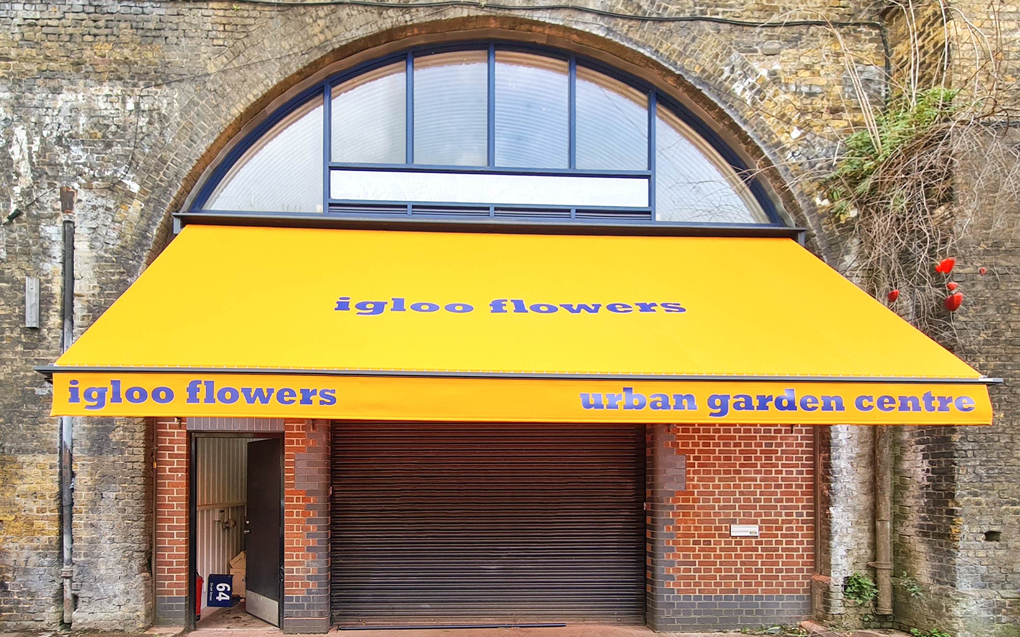 Commercial Awnings with Branding.