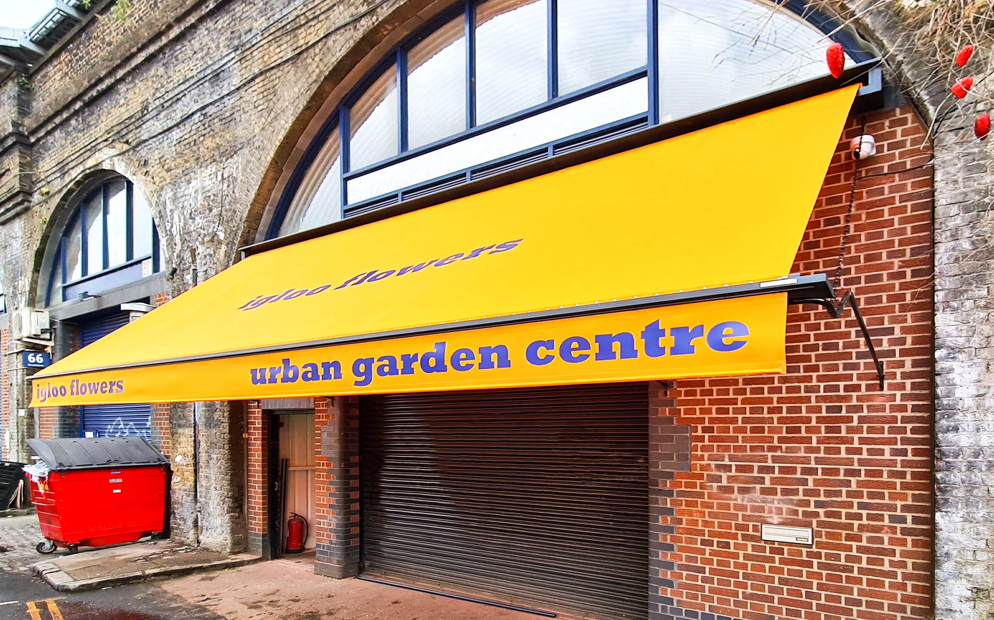 Shop Awnings With Yellow Fabric