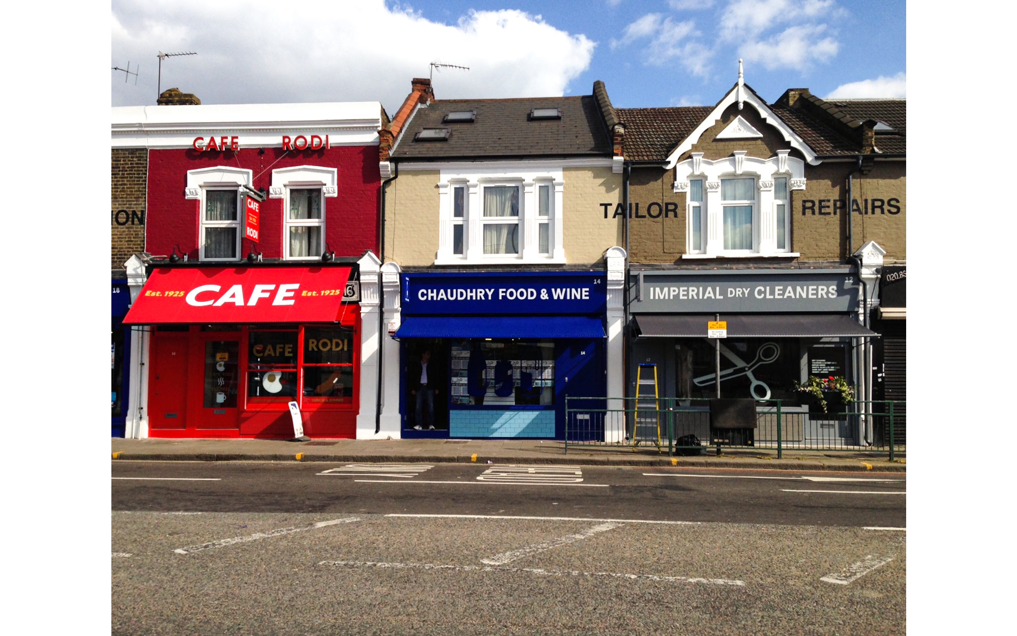 Branded Awnings for Cafe
