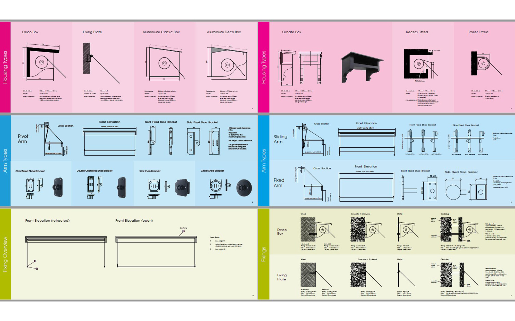 Commercial Awning Brochure Available on Request