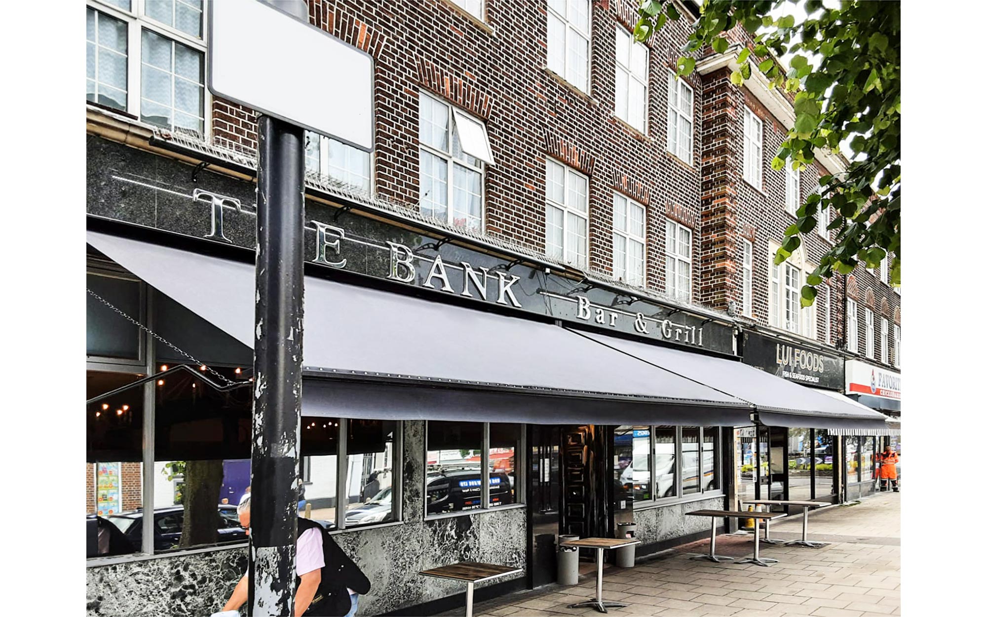 Traditional Victorian Grey Awnings