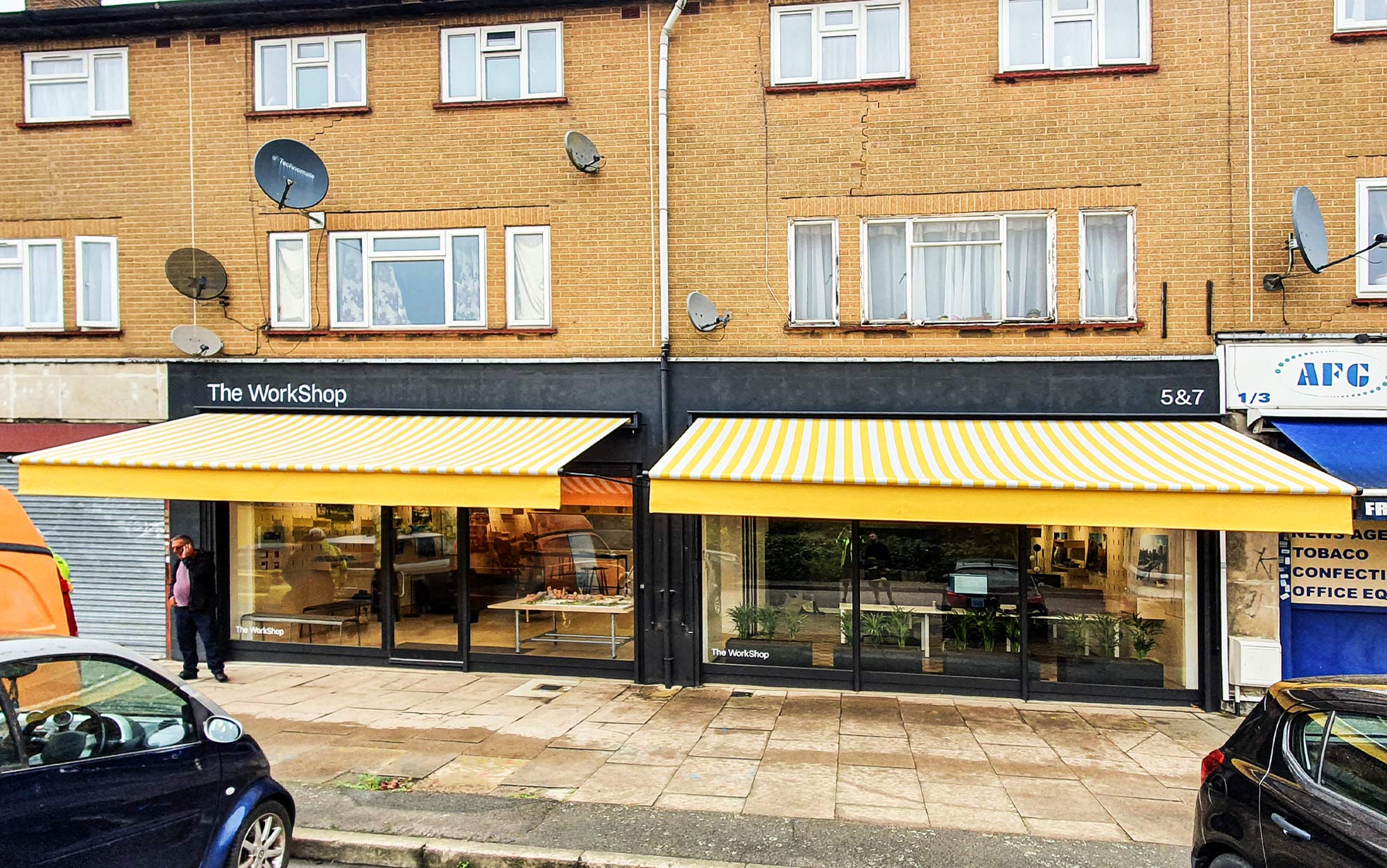 Awnings for The Workshop