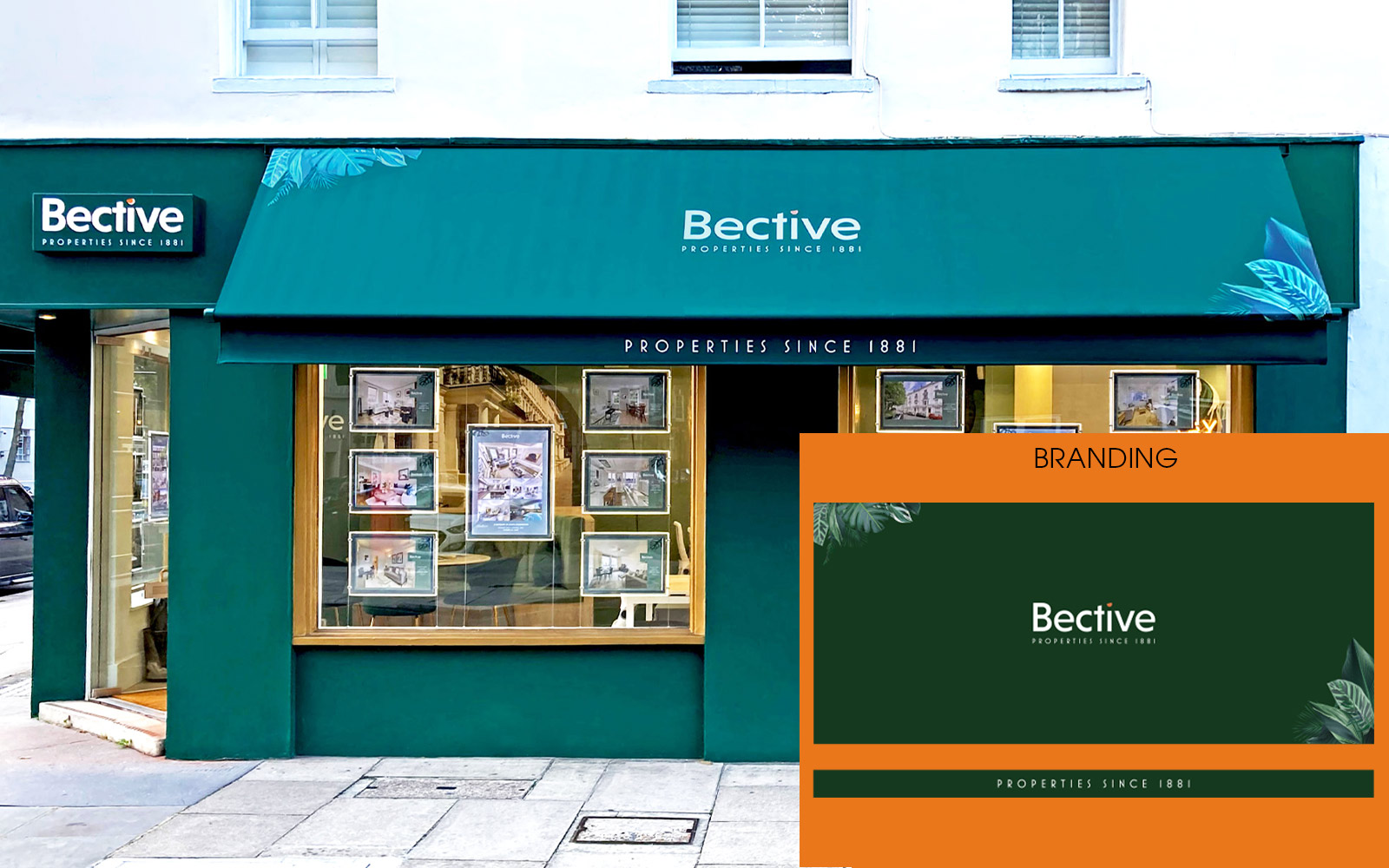 Branded Awning for Bective