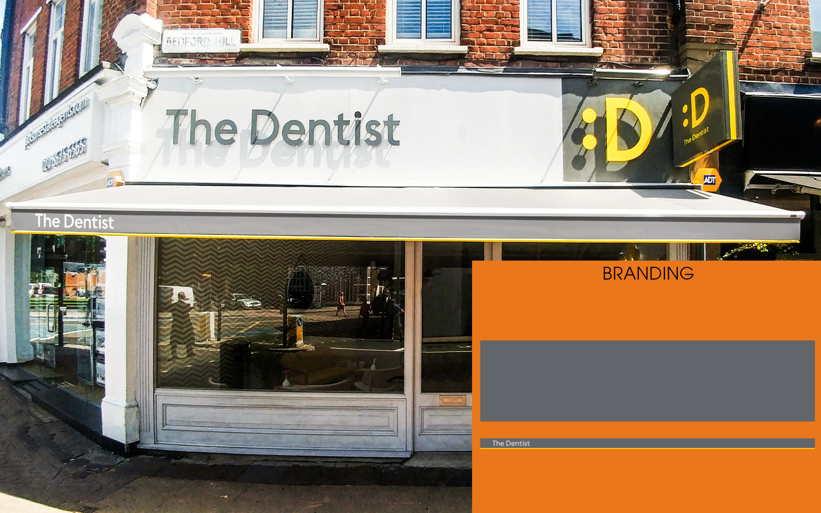 Branded Awning for The Dentist