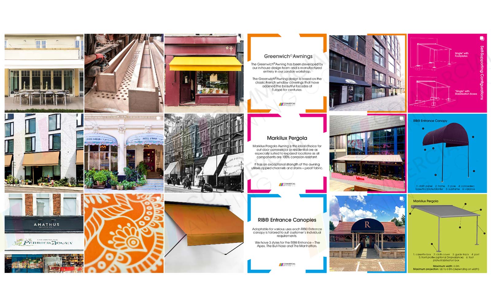 shop awnings and canopies