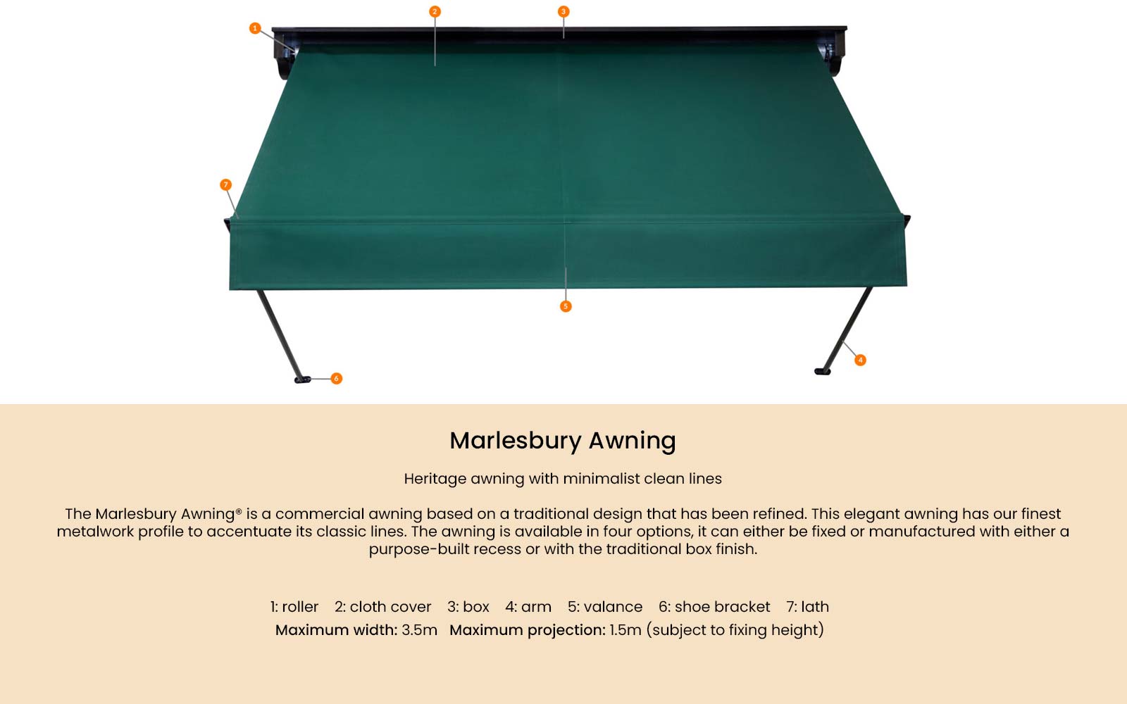 Marlesbury Awning