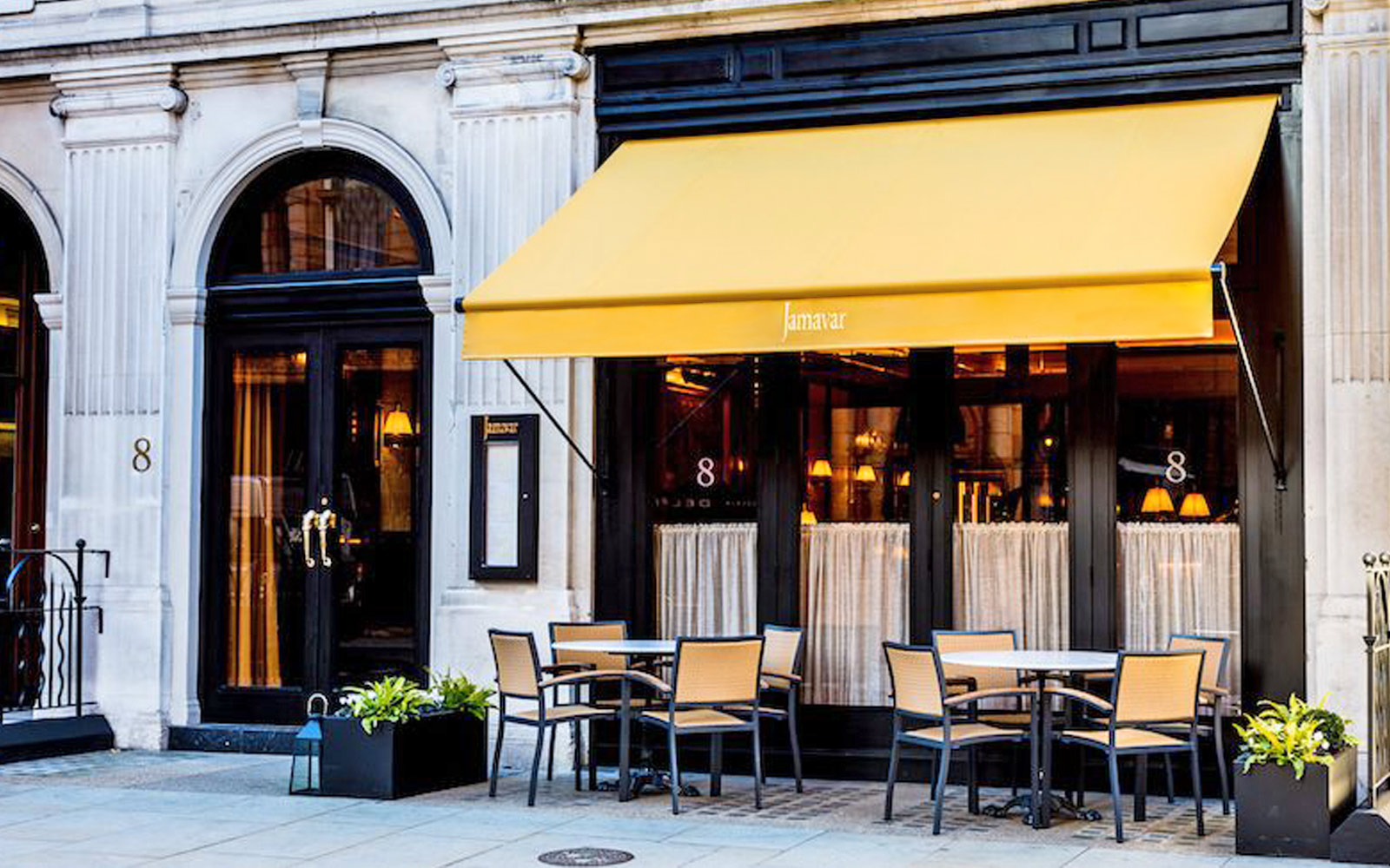 Awning Cover for Restaurants