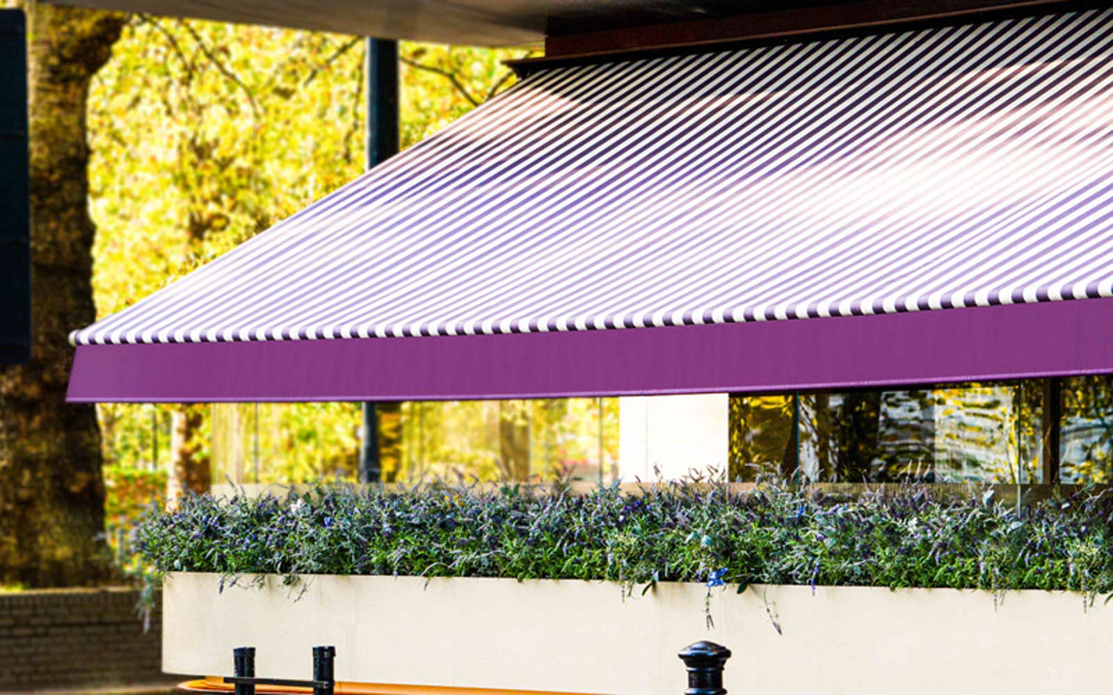 Commercial Awnings, Greenwich Cantilever
